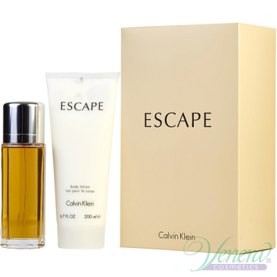 Calvin Klein Escape Комплкт (EDP 100ml + BL 200ml) за Жени Дамски Комплекти