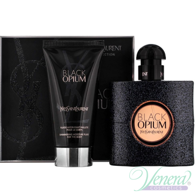 YSL Black Opium Комплект (EDP 50ml + BL 50ml) за Жени Дамски Комплекти