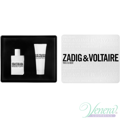 Zadig & Voltaire This is Her Комплект (EDP 50ml + BL 75ml) за Жени Дамски Комплекти