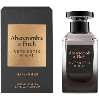 Abercrombie & Fitch Authentic Night Man EDT 100ml за Мъже Мъжки Парфюми