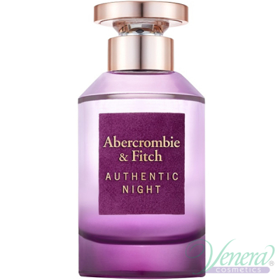 Abercrombie & Fitch Authentic Night Woman EDP 100ml за Жени БЕЗ ОПАКОВКА Дамски Парфюми без опаковка