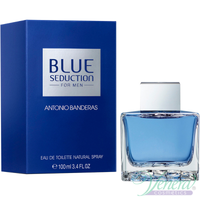 Antonio Banderas Blue Seduction EDT 100ml за Мъже Мъжки Парфюми