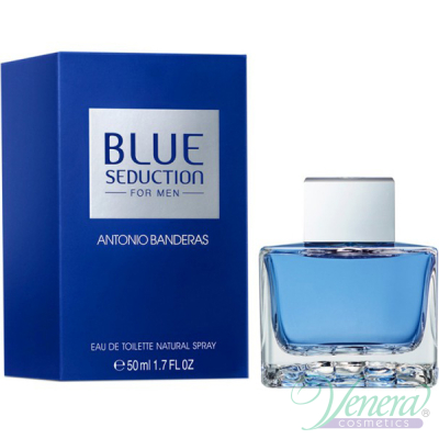 Antonio Banderas Blue Seduction EDT 50ml за Мъже Мъжки Парфюми