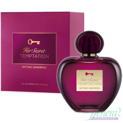 Antonio Banderas Her Secret Temptation EDT 50ml за Жени Дамски Парфюми