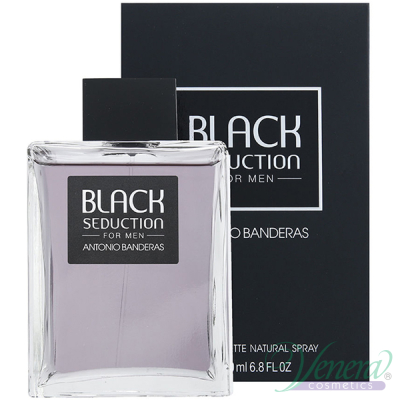 Antonio Banderas Seduction in Black EDT 200ml за Мъже Мъжки Парфюми
