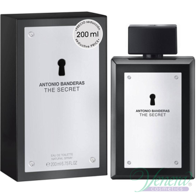 Antonio Banderas The Secret EDT 200ml за Мъже Мъжки Парфюми