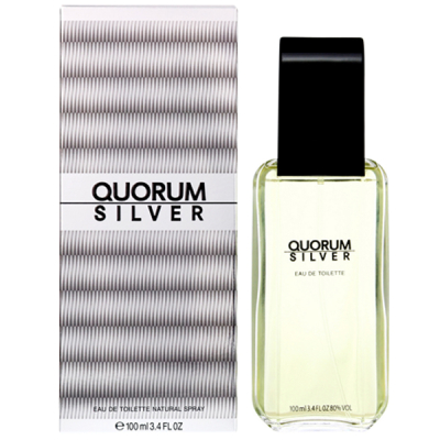 Antonio Puig Quorum Silver EDT 100ml за Мъже Мъжки Парфюми