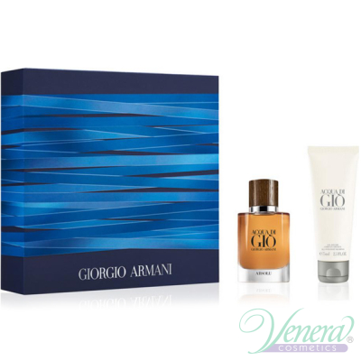 Armani Acqua Di Gio Absolu Комплект (EDP 40ml + SG 75ml) за Мъже Мъжки Комплекти