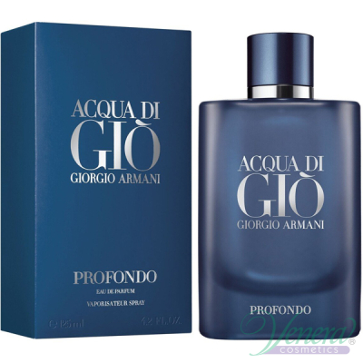 Armani Acqua Di Gio Profondo EDP 125ml за Мъже Мъжки Парфюми