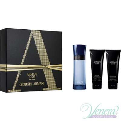 Armani Code Colonia Комплект (EDT 50ml + AS Balm 75ml + SG 75ml) за Mъже Мъжки Комплекти