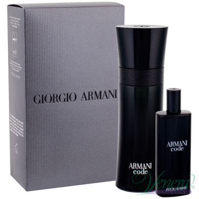 Armani Code Комплект (EDT 75ml + EDT 15ml) за Mъже Мъжки комплекти