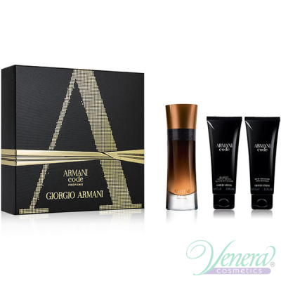 Armani Code Profumo Комплект (EDP 60ml + AS Balm 75ml + SG 75ml) за Мъже Мъжки Комплекти