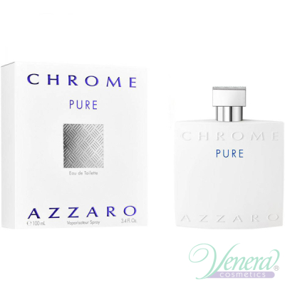 Azzaro Chrome Pure EDT 100ml за Мъже Мъжки Парфюми