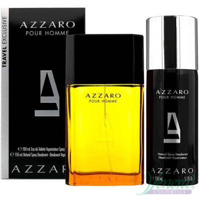Azzaro Pour Homme Комплект (EDT 50ml + Deo Stick 75ml) за Мъже Мъжки Комплекти