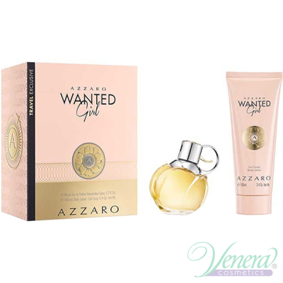 Azzaro Wanted Girl Комплект (EDP 80ml + BL 100ml) за Жени Дамски Комплекти