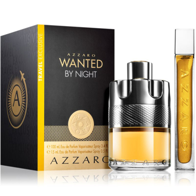 Azzaro Wanted by Night Комплект (EDP 100ml + EDP 15ml) за Мъже Мъжки Комплекти