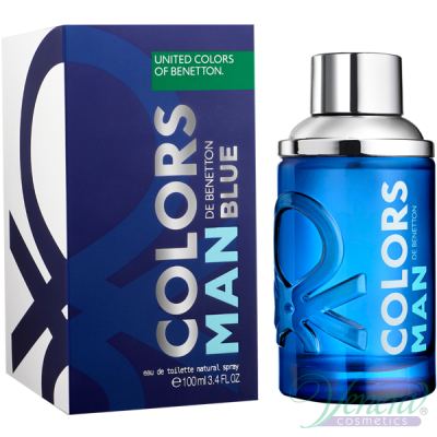 Benetton Colors Man Blue EDT 100ml за Мъже Мъжки Парфюми