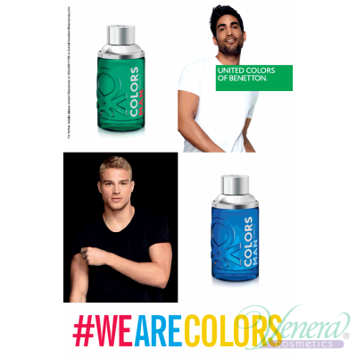 Benetton Colors Man Green EDT 100ml за Мъже Мъжки Парфюми