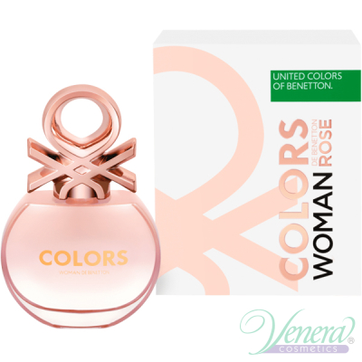 Benetton Colors Woman Rose EDT 80ml за Жени Дамски Парфюми