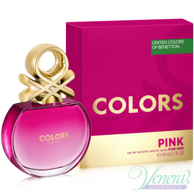 Benetton Colors de Benetton Pink EDT 80ml за Жени Дамски Парфюми