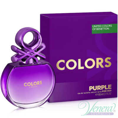 Benetton Colors de Benetton Purple EDT 80ml за Жени Дамски Парфюми