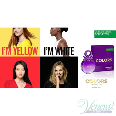 Benetton Colors de Benetton Purple EDT 50ml за Жени Дамски Парфюми