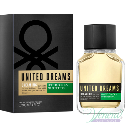 Benetton United Dreams Dream Big EDT 100ml за Мъже БЕЗ ОПАКОВКА Продукти без опаковка