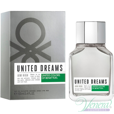 Benetton United Dreams Men Aim High EDT 60ml за Мъже Мъжки Парфюми