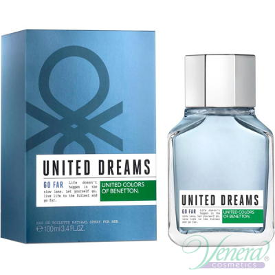 Benetton United Dreams Men Go Far EDT 60ml за Мъже Мъжки Парфюми