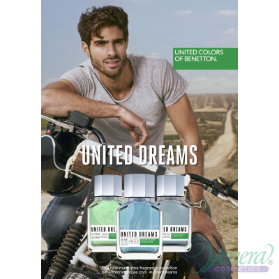 Benetton United Dreams Men Go Far EDT 60ml за Мъже Мъжки Парфюми