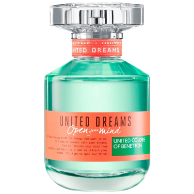 Benetton United Dreams Open Your Mind EDT 80ml за Жени БЕЗ ОПАКОВКА Дамски Парфюми без опаковка