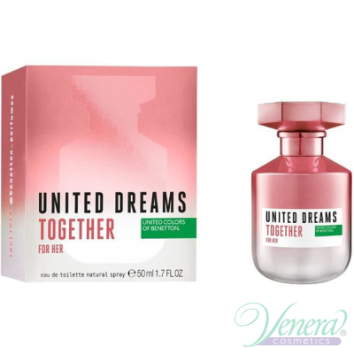 Benetton United Dreams Together EDT 50ml за Жени Дамски Парфюми