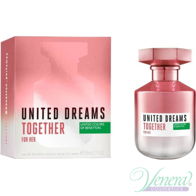 Benetton United Dreams Together EDT 80ml за Жени Дамски Парфюми