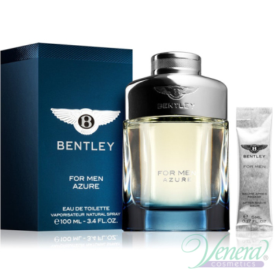 Bentley Bentley for Men Azure EDT 100ml + After Shave Balm 5ml за Мъже Мъжки Парфюми