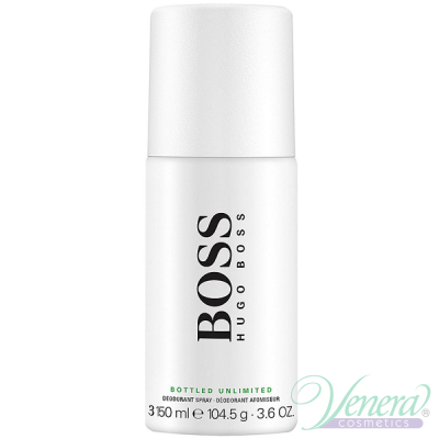 Boss Bottled Unlimited Deo Spray 150ml за Мъже Мъжки продукти за лице и тяло