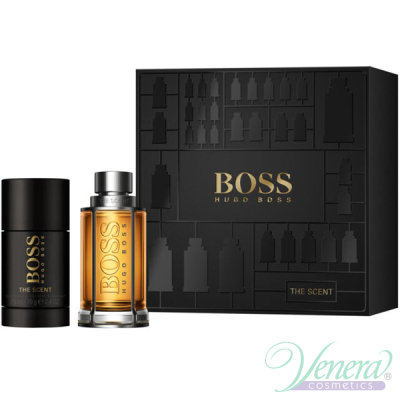 Boss The Scent Комплект (EDT 50ml + Deo Stick 75ml) за Мъже Мъжки Комплекти