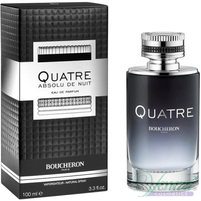 Boucheron Quatre Absolu de Nuit Pour Homme EDP 100ml за Мъже Мъжки Парфюми