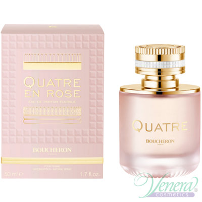 Boucheron Quatre En Rose EDP 50ml за Жени Дамски Парфюми
