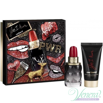 Cacharel Yes I Am Комплект (EDP 30ml + Body Lotion 50ml) за Жени Дамски Комплекти