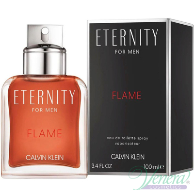 Calvin Klein Eternity Flame EDT 100ml за Мъже Мъжки Парфюми