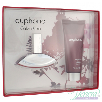 Calvin Klein Euphoria Set (EDP 30ml + Body Lotion 100ml) за Жени Дамски Комплекти