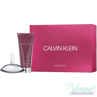 Calvin Klein Euphoria Комплект (EDP 50ml + Body Lotion 200ml) за Жени Дамски Комплекти