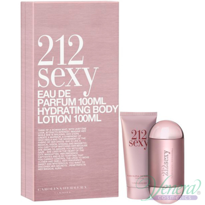 Carolina Herrera 212 Sexy Комплект (EDP 60ml + BL 100ml) за Жени Дамски Комплекти