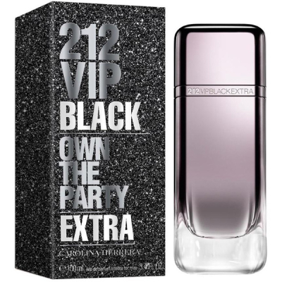 Carolina Herrera 212 VIP Black Extra EDP 100ml за Мъже Мъжки Парфюми