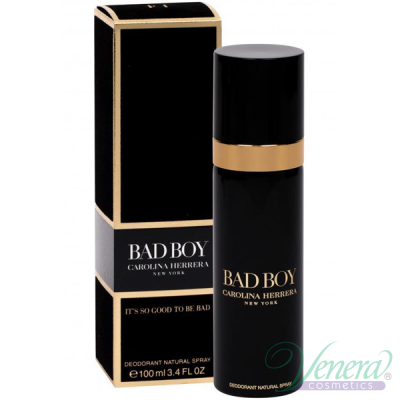 Carolina Herrera Bad Boy Deo Spray 100ml за Мъже Мъжки продукти за лице и тяло