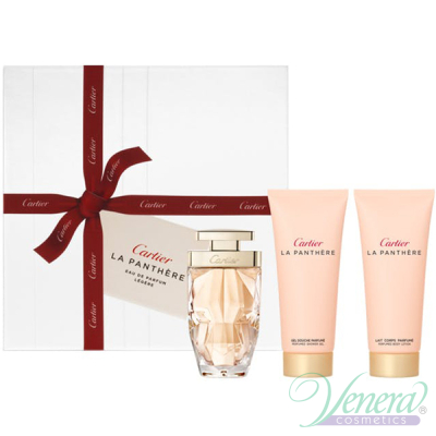 Cartier La Panthere Legere Комплект (EDP 75ml + BL 100ml + SG 100ml) за Жени Дамски Комплекти