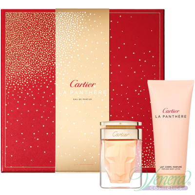 Cartier La Panthere Комплект (EDP 50ml + BL 100ml) за Жени Дамски Комплекти