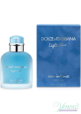 D&G Light Blue Eau Intense Pour Homme EDP 100ml за Мъже БЕЗ ОПАКОВКА Мъжки Парфюми без опаковка