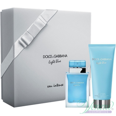 D&G Light Blue Eau Intense Комплект (EDP 50ml + BL 100ml) за Жени Дамски Комплекти