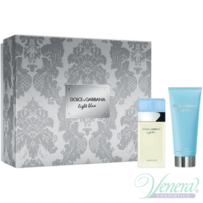 D&G Light Blue Комплект (EDT 50ml + Body Lotion 100ml) за Жени Дамски Комплекти